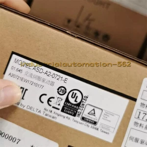 1PCS New Delta ASD-A2-0721-E Servo Drive ASD-A2-0721-E - Picture 1 of 1