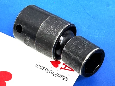 Snap-on 3/8" drive 1/2" Impact Swivel Universal 6-pt Socket wrench IPF16C NEW - Image 1 of 3