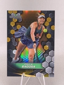 2024 Topps Graphite - Paula Badosa #25 Gold Refractor /25 (RC) - Picture 1 of 4