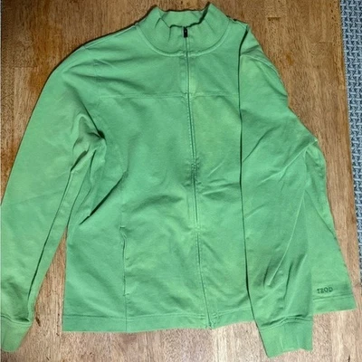 Chaqueta Izod verde claro con cremallera Foto 1 de 4