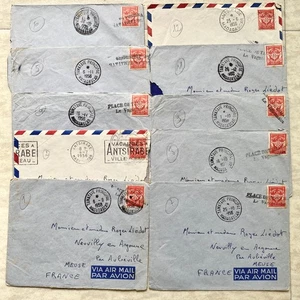 Lot de enveloppes en Franchise Militaire en Provenance de Madagascar 1956 - Picture 1 of 1
