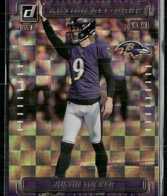 2022 Donruss #AP-20 Justin Tucker Action All-Pros - Image 1 of 2