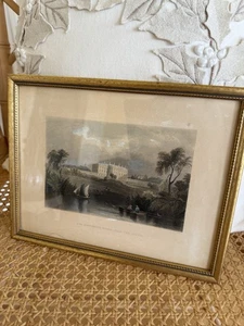 The President’s house from the river Washington DC WH BARTLETT Stahlstich - Bild 1 von 11