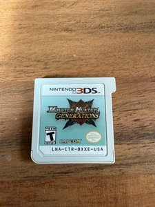 Monster Hunter Generations Nintendo 3DS Video Game Cartridge Tested - Picture 1 of 2