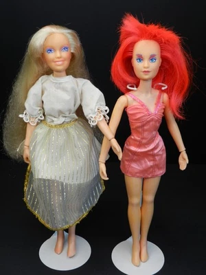 Lote de 2 muñecas Hasbro Jem & the Holograms Kimber & Jerrica 1985 Foto 1 de 4