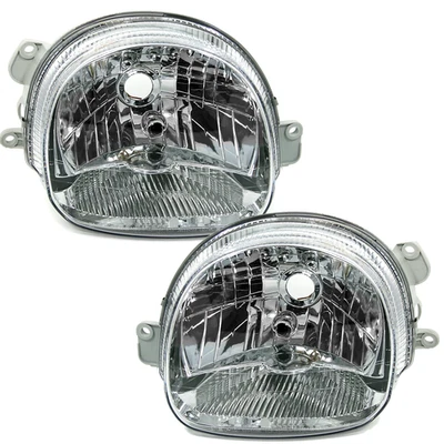 Scheinwerfer Set für Renault Twingo 1 2000-2007 H4 Halogen Streuscheibe - Bild 1 von 4