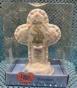 Precious Moments Keramik Kreuz ~ A Reflection of his Love ~ Neu im Karton - Bild 1 von 3