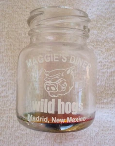 Vintage Shot Glass, Maggie's Diner, Madrid, New Mexico - Picture 1 of 5