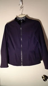 Giacca equitazione Goode Rider, nera, misto cotone, full zip, foderata, donna large - Foto 1 di 10