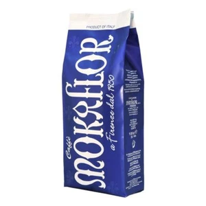 Café en grano entero Mokaflor Blu 2,2 lb/1 kg - Imagen 1 de 4