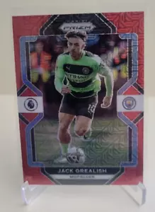 2022-23 PANINI PRIZM PREMIER LEAGUE JACK GREALISH RED MOJO #16 Ser #16/99 - Picture 1 of 2