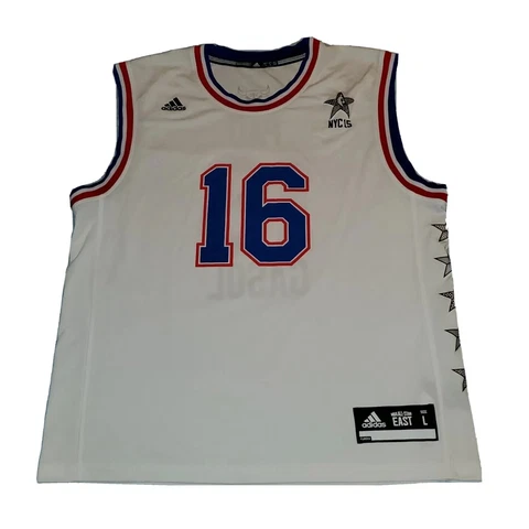 Size LARGE Mens Pau Gasol Adidas 2015 NBA All Star East Home Jersey Bulls #16 Cover