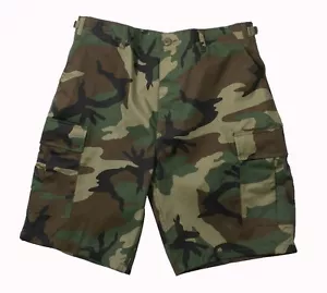 Rothco 65212 Woodland Camo BDU Shorts - Picture 1 of 1