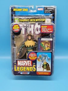 Figura de acción Loki Marvel Legends Onslaught Series BAF con juguete cómico 2006 - Imagen 1 de 4