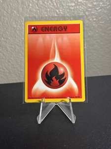 Juego de Cartas Coleccionables Pokémon Conjunto Base Energía de Fuego 98/102 Regular Sin Sombras Común🔥 - Imagen 1 de 2