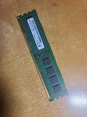 Micron DDR3 4GB PC3-12800U -11-11-A1 MT8JTF51264AZ-1G6E1 PC RAM - Image 1 of 2