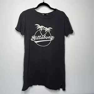 Camiseta Billabong Mujer Pequeña Negra Manga Corta Larga Logo Verano Playa - Imagen 1 de 14