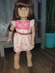 Muñeca American Girl Pleasant Company Just Like You #17 cabello castaño rojizo, ojos azules TLC - Imagen 1 de 8