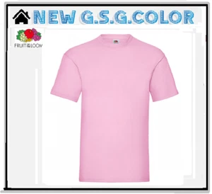 Camiseta Hombre T-Shirt Valueweight Manga Corta 100% Algodón FRUIT OF THE LOOM - Imagen 1 de 33