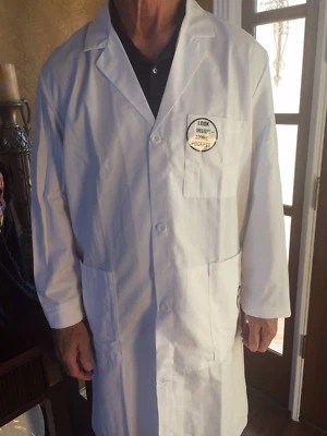 Men's 1st Meta Fine Twill Lab Coats 38"Size: 46L, 48-56 $20.00 Reg & Long - Image 1 of 2