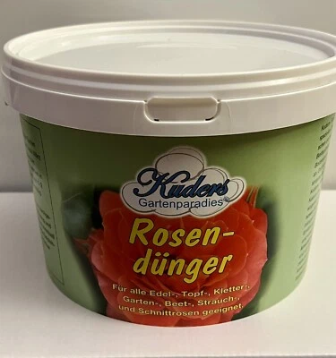 Kuders Rosen - Dünger für alle Edel-, Topf-, Klettet-, Garten-… 2, 2 kg (B-Ware) - Bild 1 von 4