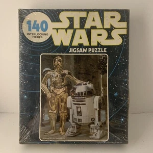 Star Wars 1977 Kenner Jigsaw Puzzle 140 Pieces “R2D2 and C3PO” Sealed. - Picture 1 of 14