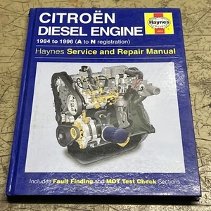 CITROEN DIESEL ENGINE 1984-1996 HAYNES WORKSHOP MANUAL. SERVICE & REPAIR. - Picture 1 of 4