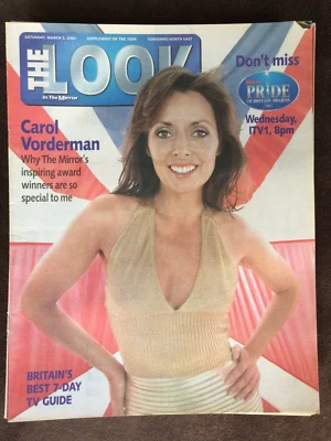 THE LOOK 03/2002 CAROL VORDERMAN Sarah Churm Smart Nigel Havers Victoria Beckham - Image 1 of 2