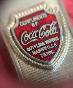1950s Coca-Cola Bottling Works Nashville Tenn Necklace-Keychain - Picture 1 of 10