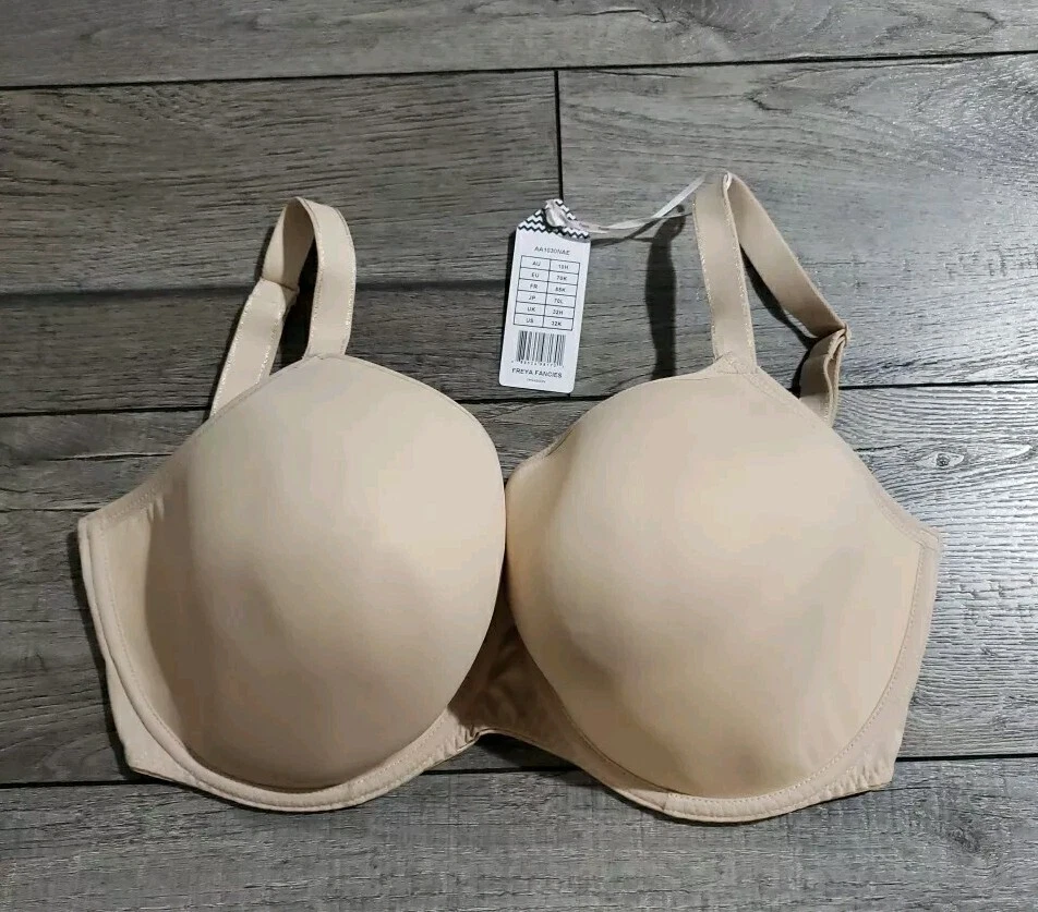 Freya 1030 Women's Fancies Underwire Balcony T-Shirt Bra US 32K UK 32H Beige