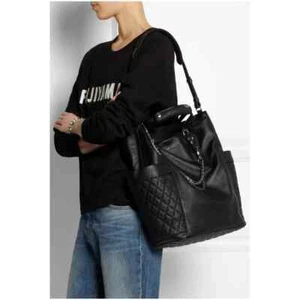  Jimmy Choo Blare Biker Leather Pocket Tote    $1,895 - Picture 1 of 15