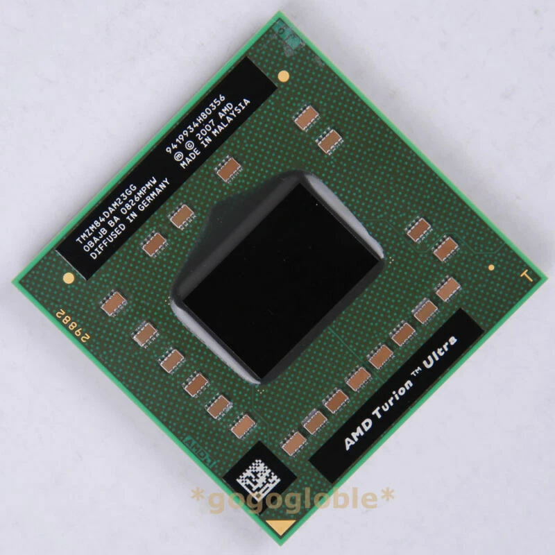 Working AMD Turion X2 Ultra ZM-84 2.3 GHz TMZM84DAM23GG 3600 MHz CPU Processor - Image 1 of 1