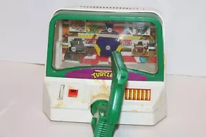 Casco giocattolo vintage 1988 TMNT galleria di riprese in buone condizioni testato funziona benissimo - Foto 1 di 7