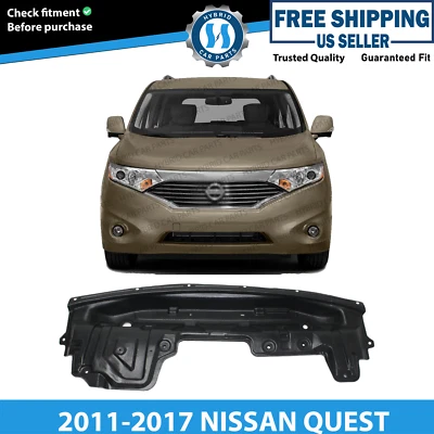 NEW FRONT ENGINE SPLASH SHIELD FOR 2011-2017 NISSAN QUEST - Image 1 of 4