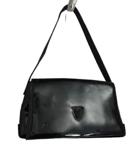 Valentino Schultertasche schwarz Lackleder mittelgroß, Made in China - Bild 1 von 10