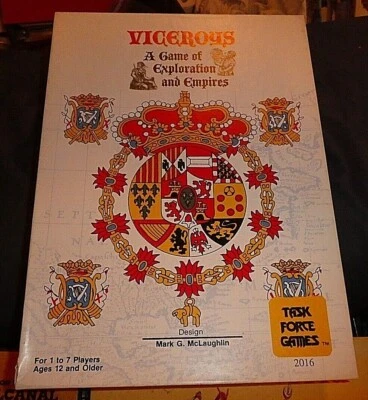 Viceroys : A Game of Exploration and Empires - Task Force Games - Image 1 of 2