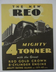 1932 REO Mighty 4 Tonner Heavy Duty Truck Brochure - Picture 1 of 4