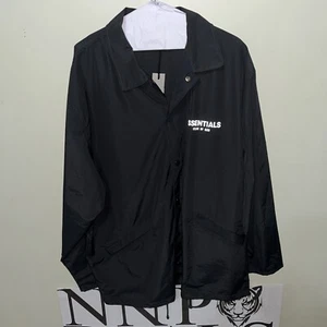 Essentials Souvenir Jacket  Black Size M - Picture 1 of 6