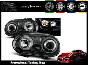 Neuf Phares Avant LPVW70 VW GOLF 4 1997-1999 2000 2001 2002 2003 ANGEL EYES - Imagen 1 de 2