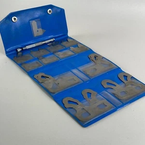 Fuji Tool Radius Gage Set Valve Collection 25Pc. Hardened Stainless Steel - Picture 1 of 6