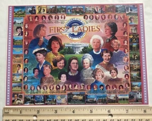 First Ladies Jumbo Postcard - Picture 1 of 2