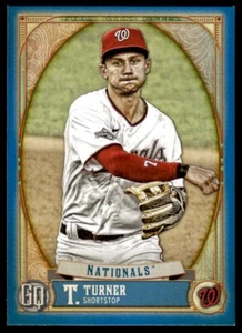 2020 TOPPS GYPSY QUEEN BLUE Trea Turner /150 Washington Nationals #85TB-50 - Picture 1 of 2