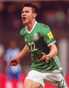 ~~ HIRVING "Chucky" LOZANO Authentic Hand-Signed "TEAM MEXICO" 8x10 Photo ~~ - Picture 1 of 1