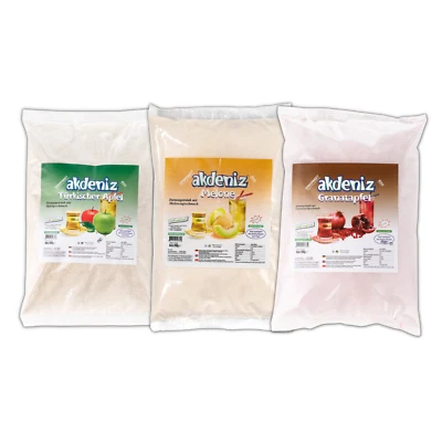 3x 1 kg Sparpaket -  Akdeniz - Türkisches Instantgetränk mit Fruchtgeschmack - Bild 1 von 4