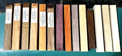 SUPER 16 POPULAR EXOTIC AND DOMESTIC VARIETY PACK PEN BLANKS - Image 1 of 2