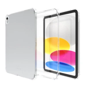 Clear Silicone TPU Case For iPad 9th 8th 7th 6th 5th 4th Generation Pro Mini Air - Picture 1 of 19