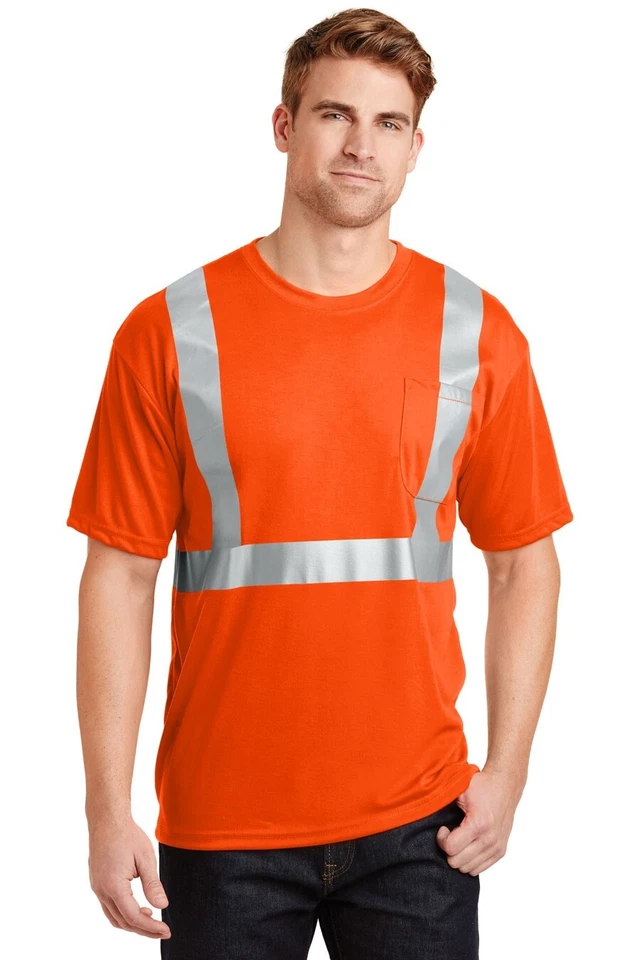 CS401 CornerStone - ANSI 107 Class 2 Safety T-Shirt - Image 1 of 1