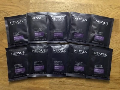 Pack of 10 Nexxus Keraphix Damage Healing Keratin Hair Masque 1.5 Oz Each - Image 1 of 3