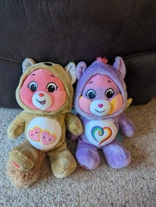 2 Pflege Bär Hoodie Friends Love-A-Lot Herz Eichhörnchen Einhorn Kuscheltier - Bild 1 von 2