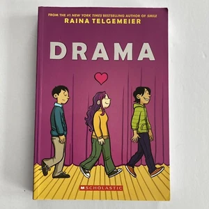 Drama: A Graphic Novel - Paperback By Telgemeier, Raina - Very Good Condition - Picture 1 of 8